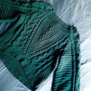 ✨Express Knit Puff-Sleeve Sweater✨